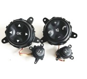 KLAWISZE MULTIFUNKCJI PRZEŁĄCZNIKI Z KIEROWNICY MERCEDES W221 W216 JAK NOWE