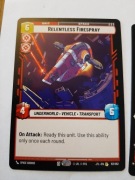 SW Unlimited - JTL - RELENTLESS FIRESPRAY (RARE) ! TANIO !!!