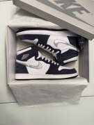 Buty Sneakersy Sneakers Air Jordan 1 High OG Midnight Navy White Białe