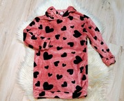 Bluza polar dziewczecy z kapturem