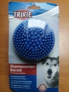 TRIXIE Szczotka do masażu psa z pojemnikiem na szampon