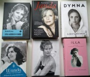 Zestaw 10 książek biograficznych Dymna, Rutkiewicz, Sumińska, Janda, German