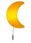 Lampka dziecięca Ikea Smila Mane Księżyc Żółta