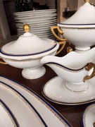 Serwis obiadowy Pirhenhammer Czechosłowacja porcelana  