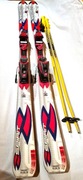 Narty Rossignol Spirit 170 cm i kijki 155 cm
