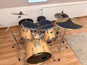 Perkusja Pearl Vision VBL brzoza + talerze + stołek + hardware 890