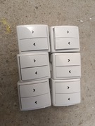 Przełącznik sterowania rolet nadtynkowy SIMON Aquarius