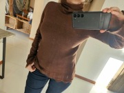 Laura stein _ golfik 55% seida 45 % kaszmir M 