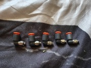 Złączki pneumatyczne kątowe M5 6 mm push-in 5 szt