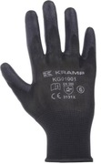 Rękawice robocze roz. 9/L czarne KRAMP KG0100109P012