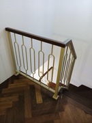 Balustrada wewnętrzna schodowa szklana barierka