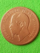 10 Centesimi 1862 WŁOCHY Vittorio Emanuele II