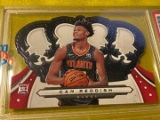 2019-20 CROWN ROYALE #99 HAWKS Cam Reddish RC PSA 9 POP11