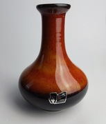 Wazonik ceramiczny szkliwiony wytwórni Silberdistel Fayencen