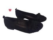 Czarne balerinki Jan Shoes 41