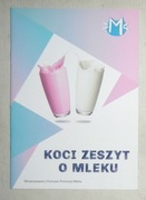 KOCI ZESZYT O MLEKU - ŁAMIGŁÓWKI ZAGADKI - BDB
