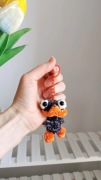Kaczuszek na szydełku, brelok, zawieszka handmade