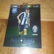 paulo dybala fans favourite 2016 panini adrenalyn 