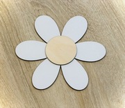 1 szt Kwiatki stokrotki 3d 18cm drewniane dekor pokój dziecka