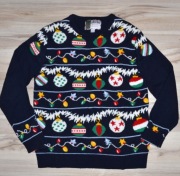 23^ Świąteczny sweter bombki wzory M/L