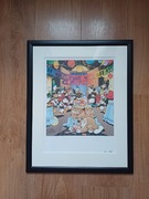 Kaczor Donald- limitowany obraz z autografem Vicar