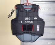 NOWA kamizelka bezpieczeństwa ochronna jeździecka USG Flexi - L dorośli 