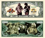 The Grateful Dead gwiazdy estrady banknot kolekcjonerski