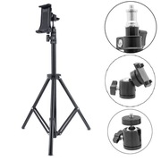 Statyw tripod uchwyt na aparat telefon tablet 160cm uniwersalny 3.5-10''