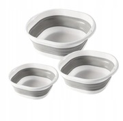 Zestaw 3 składanych misek 