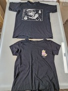 Dwie Czarne Koszulki Reserved Dziewczęce Rozmiar 164