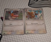 Zestaw ewolucji Pokemon Spearow MEG 102 & Fearow MEG 103 Ewolucja