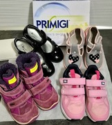 Zestaw markowych butów dziecięcych Primigi, Cupcake Couture, Stan Idealny!