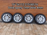 koła VW golf 5x112 16"