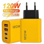 Ładowarka USB 120w szybkie ładowanie , 4-portowa