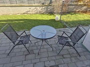 Stolik ogrodowy i 2 krzesła