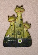 magnes na lodówkę żabki żaby 