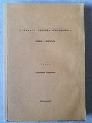 Historia języka polskiego Wypisy z literatury - Zdzisława Krążyńska
