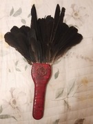 Ręcznie robiony wachlarz z piór