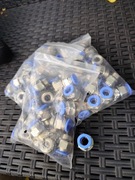 Prosta złączka pneumatyczna wtykowa 