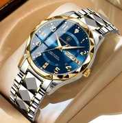 Luksusowy męski zegarek – Stal nierdzewna, Szkło szafirowe, poedagar