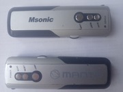 Cyfrowe kieszonkowe mini radio fm z lampką zasilane 2 małymi paluszkami.