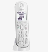 Bezprzewodowy Telefon StacjonarnyPanasonic KX-TGQ200GW Dect telefon Ip