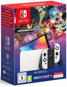 Konsola NINTENDO Switch Oled Biała + Mario Kart 8 Deluxe