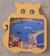 Magnes drewniany na lodówkę ALANYA Antalya Side Turcja Turkija (41)