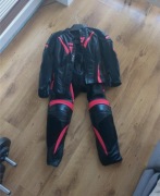 Kombinezon motocyklowy damski Lady pink Rebelhorn