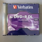 Verbatim dvd+r DL 8,5gb 8x 240 min 3 szt.