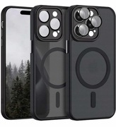 Eleganckie Czarne Etui do iPhone 15 Pro – Maksymalna Ochrona i Styl