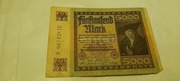 5000 marek niemcy 1922