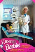 Lalka Barbie dentysta dentystka stomatolog dzwięk Dentist Mattel 1997 Nowa
