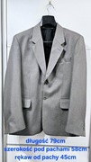 Szary garnitur męski - r. XL / XXL